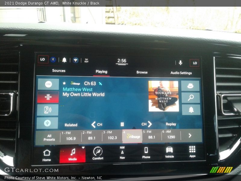 White Knuckle / Black 2021 Dodge Durango GT AWD