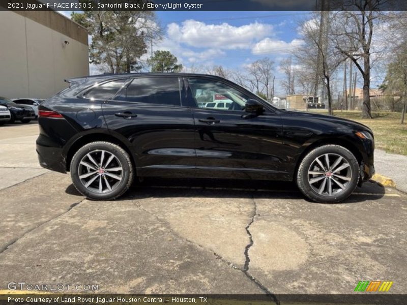 Santorini Black / Ebony/Light Oyster 2021 Jaguar F-PACE P250 S