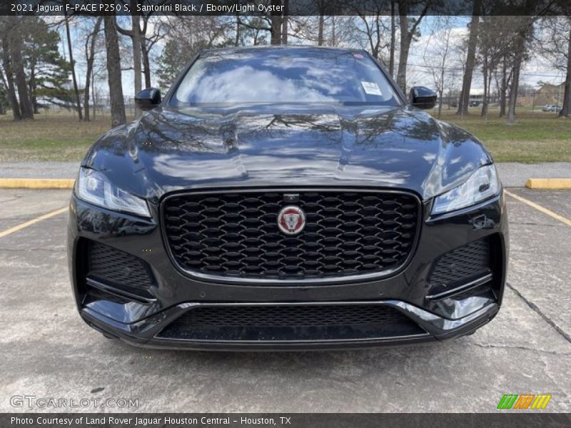 Santorini Black / Ebony/Light Oyster 2021 Jaguar F-PACE P250 S