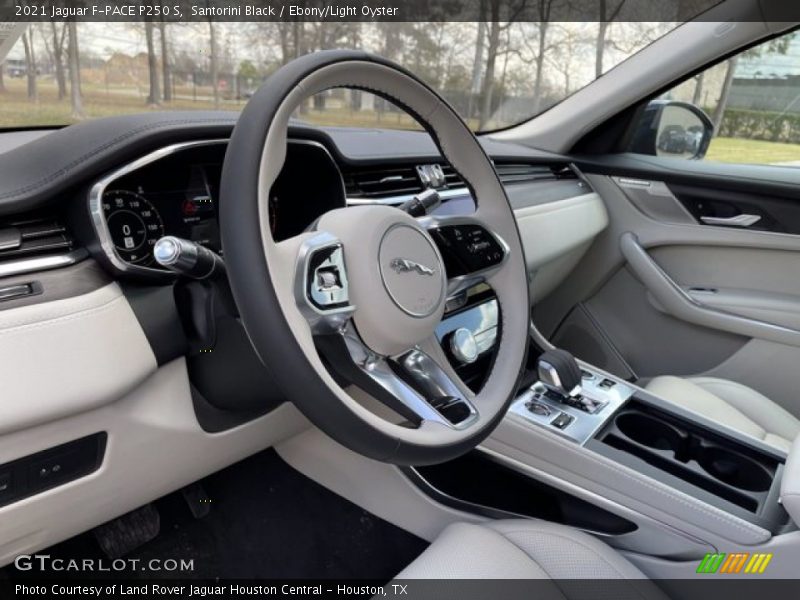 Santorini Black / Ebony/Light Oyster 2021 Jaguar F-PACE P250 S