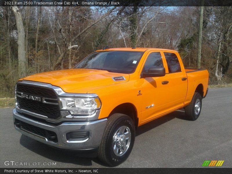Omaha Orange / Black 2021 Ram 2500 Tradesman Crew Cab 4x4