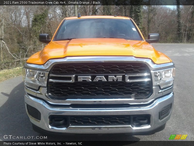 Omaha Orange / Black 2021 Ram 2500 Tradesman Crew Cab 4x4