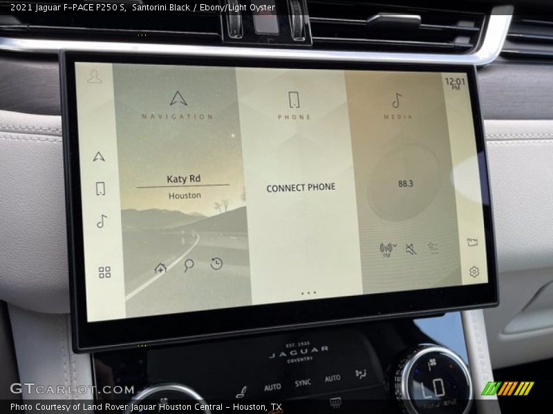 Santorini Black / Ebony/Light Oyster 2021 Jaguar F-PACE P250 S