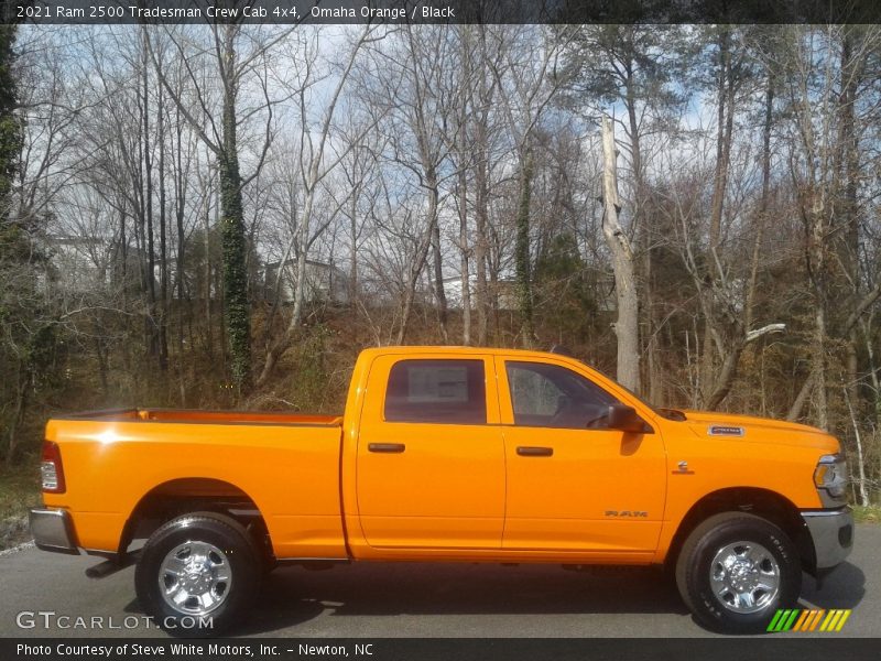 Omaha Orange / Black 2021 Ram 2500 Tradesman Crew Cab 4x4