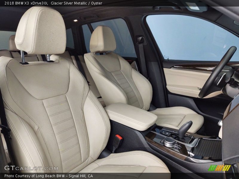 Glacier Silver Metallic / Oyster 2018 BMW X3 xDrive30i