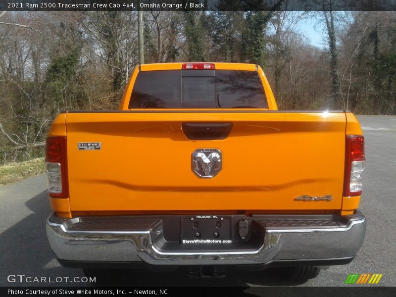 Omaha Orange / Black 2021 Ram 2500 Tradesman Crew Cab 4x4