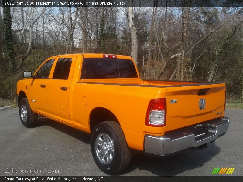 Omaha Orange / Black 2021 Ram 2500 Tradesman Crew Cab 4x4
