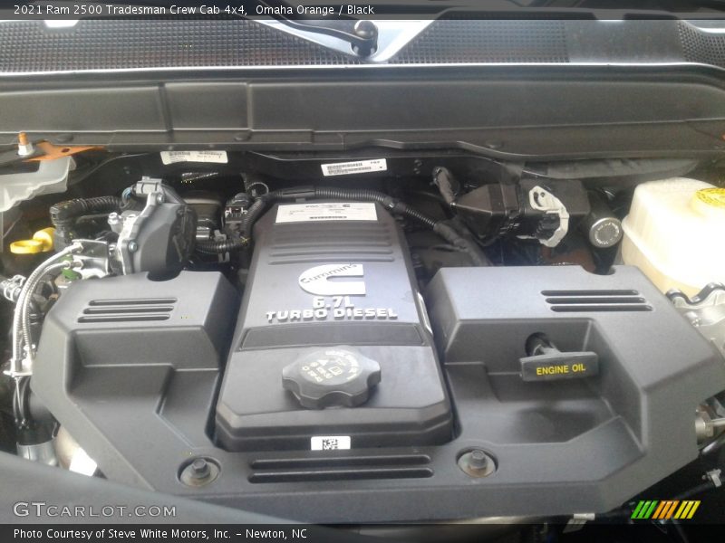 Omaha Orange / Black 2021 Ram 2500 Tradesman Crew Cab 4x4