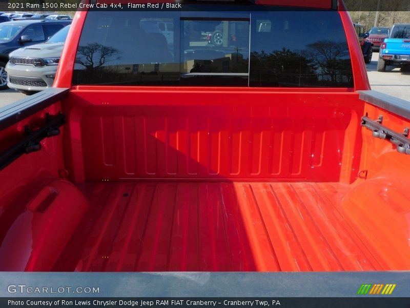 Flame Red / Black 2021 Ram 1500 Rebel Crew Cab 4x4