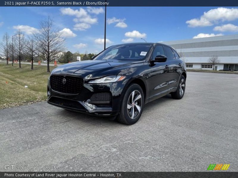 Santorini Black / Ebony/Ebony 2021 Jaguar F-PACE P250 S