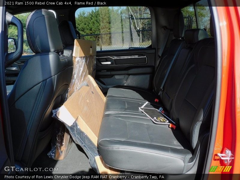 Flame Red / Black 2021 Ram 1500 Rebel Crew Cab 4x4