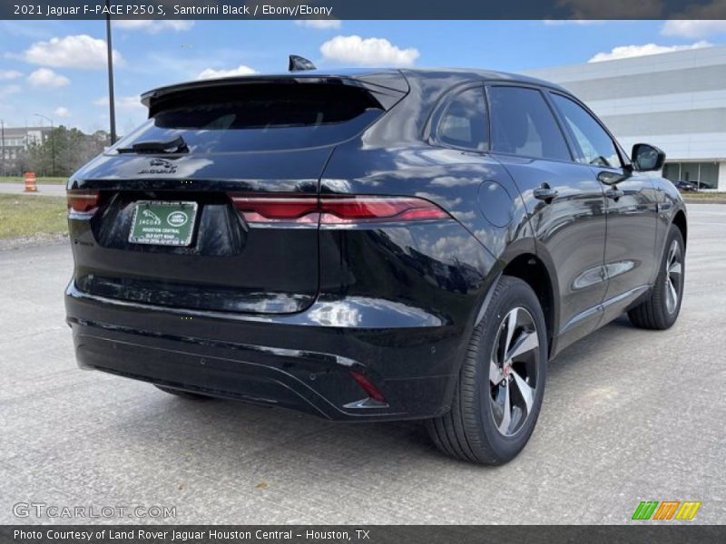 Santorini Black / Ebony/Ebony 2021 Jaguar F-PACE P250 S