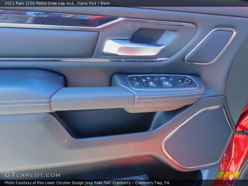 Flame Red / Black 2021 Ram 1500 Rebel Crew Cab 4x4