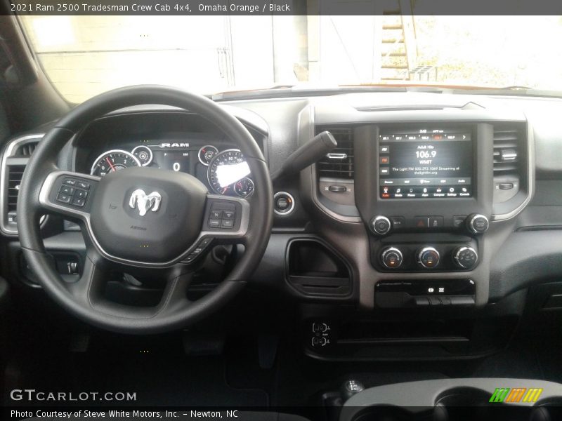 Omaha Orange / Black 2021 Ram 2500 Tradesman Crew Cab 4x4