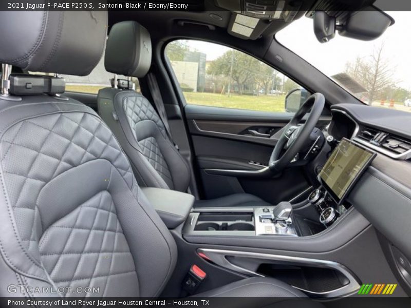 Front Seat of 2021 F-PACE P250 S