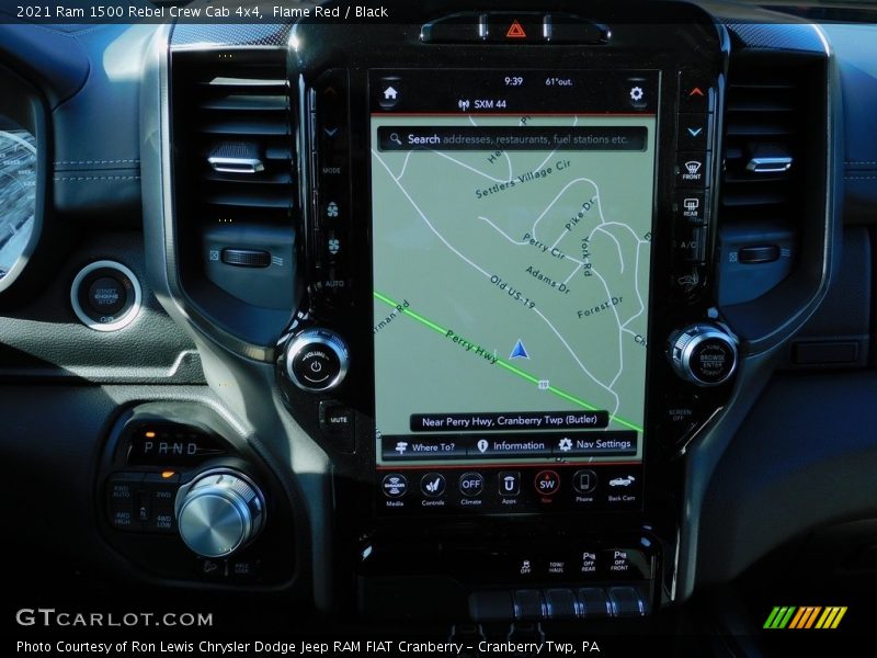 Flame Red / Black 2021 Ram 1500 Rebel Crew Cab 4x4