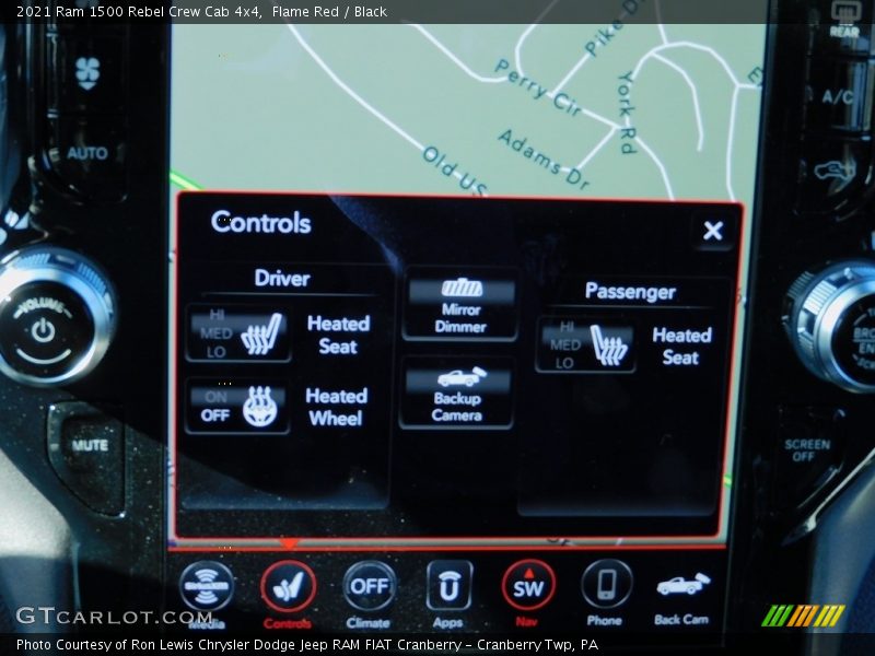 Flame Red / Black 2021 Ram 1500 Rebel Crew Cab 4x4