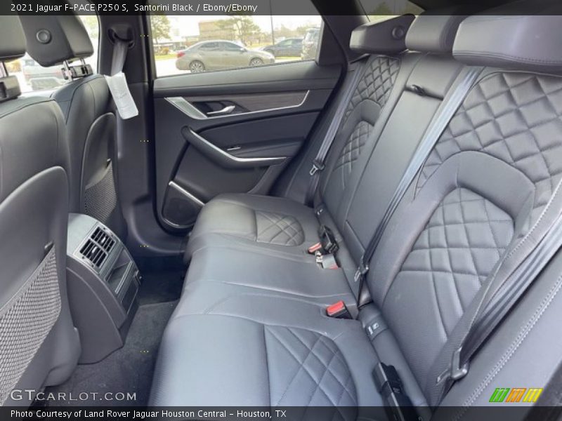Rear Seat of 2021 F-PACE P250 S