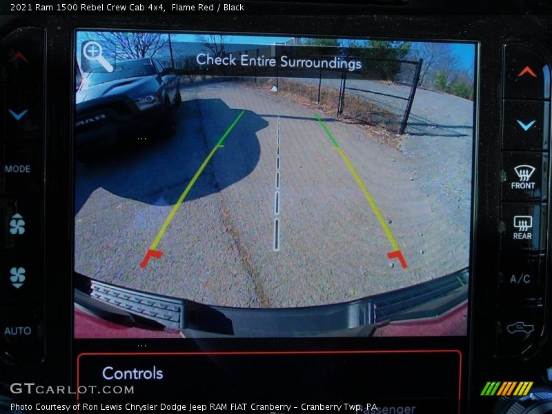 Flame Red / Black 2021 Ram 1500 Rebel Crew Cab 4x4