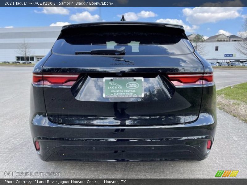 Santorini Black / Ebony/Ebony 2021 Jaguar F-PACE P250 S