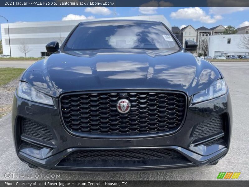Santorini Black / Ebony/Ebony 2021 Jaguar F-PACE P250 S
