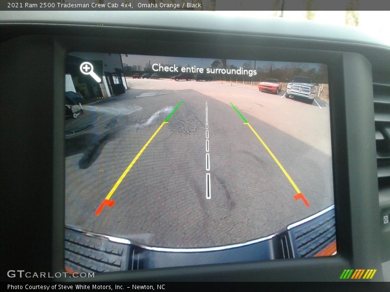 Omaha Orange / Black 2021 Ram 2500 Tradesman Crew Cab 4x4