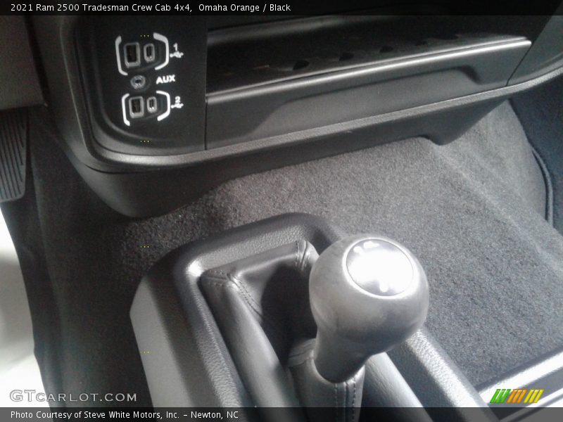 Omaha Orange / Black 2021 Ram 2500 Tradesman Crew Cab 4x4