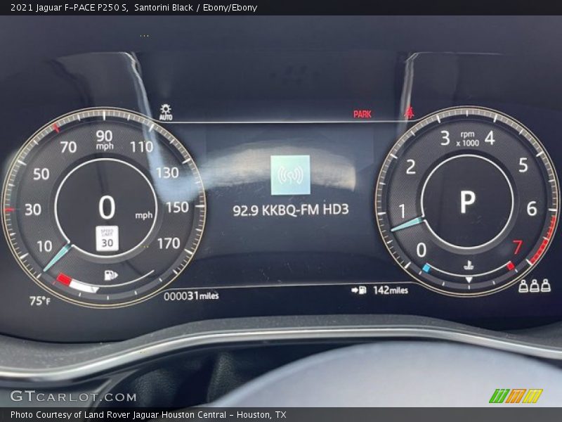  2021 F-PACE P250 S P250 S Gauges