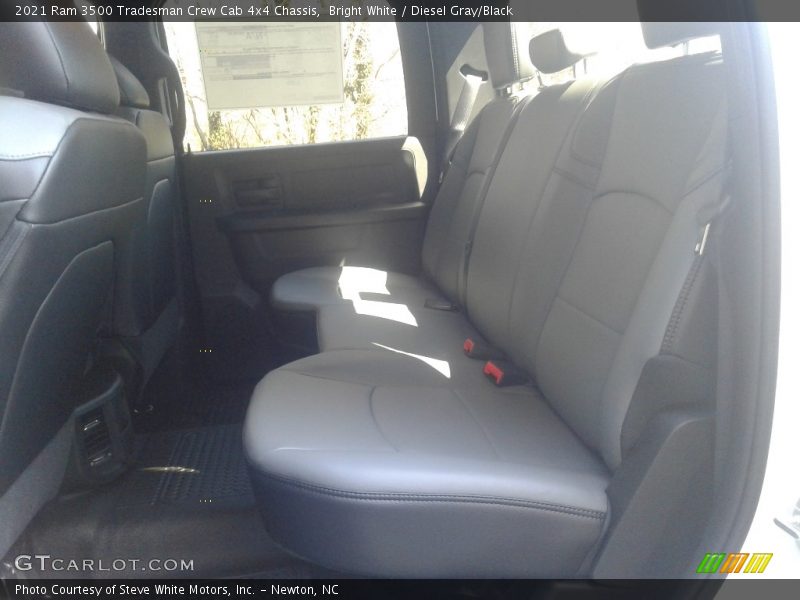 Bright White / Diesel Gray/Black 2021 Ram 3500 Tradesman Crew Cab 4x4 Chassis