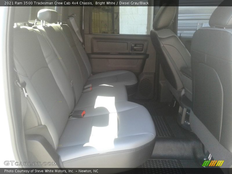 Bright White / Diesel Gray/Black 2021 Ram 3500 Tradesman Crew Cab 4x4 Chassis