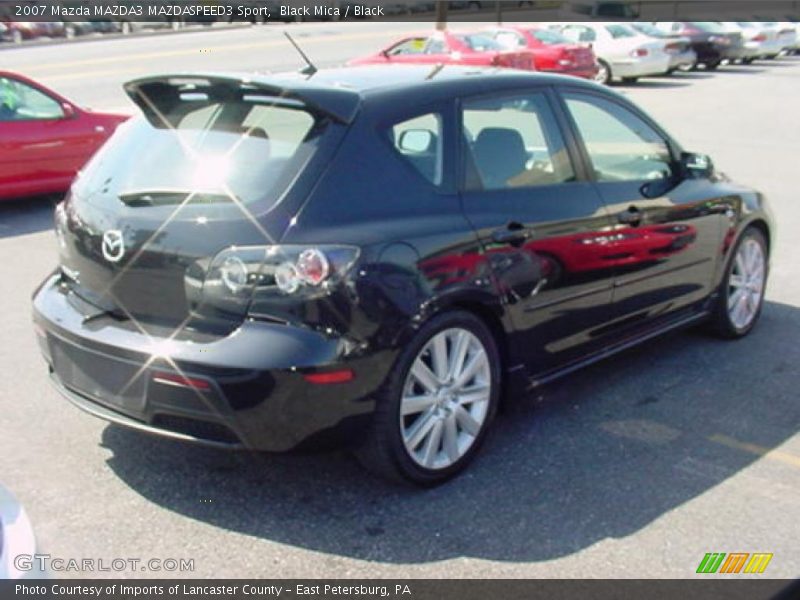 Black Mica / Black 2007 Mazda MAZDA3 MAZDASPEED3 Sport