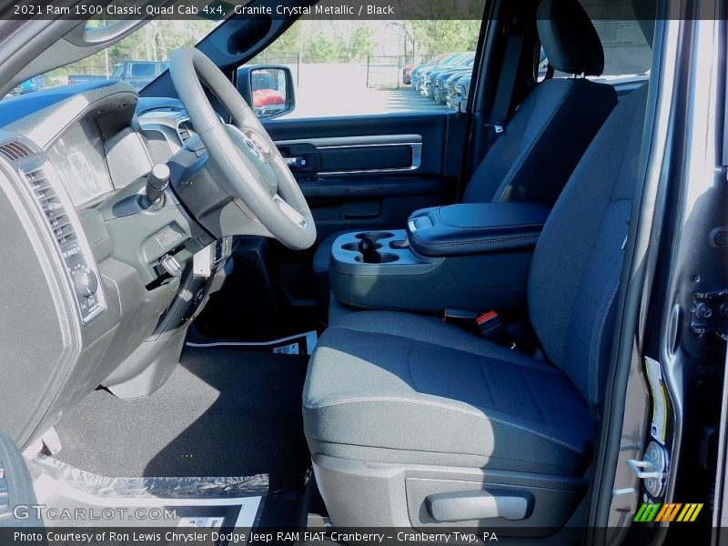 Granite Crystal Metallic / Black 2021 Ram 1500 Classic Quad Cab 4x4