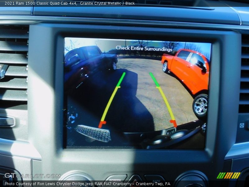 Granite Crystal Metallic / Black 2021 Ram 1500 Classic Quad Cab 4x4