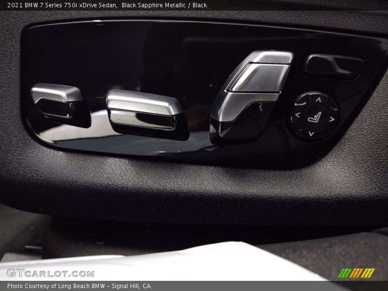 Black Sapphire Metallic / Black 2021 BMW 7 Series 750i xDrive Sedan