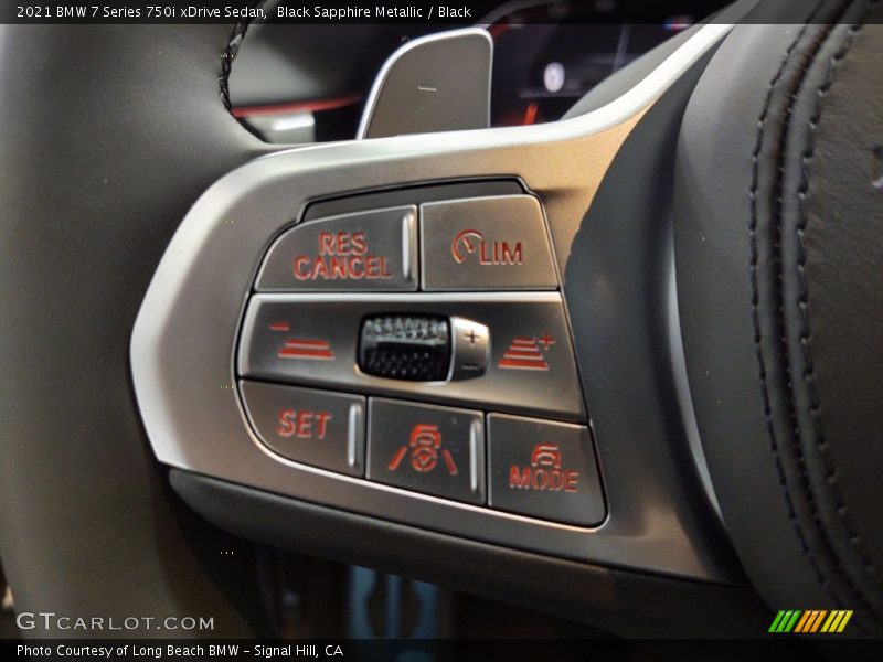 Black Sapphire Metallic / Black 2021 BMW 7 Series 750i xDrive Sedan
