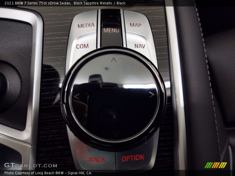Black Sapphire Metallic / Black 2021 BMW 7 Series 750i xDrive Sedan