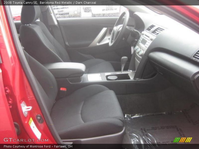 Barcelona Red Metallic / Dark Charcoal 2008 Toyota Camry SE