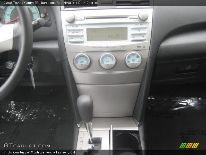 Barcelona Red Metallic / Dark Charcoal 2008 Toyota Camry SE