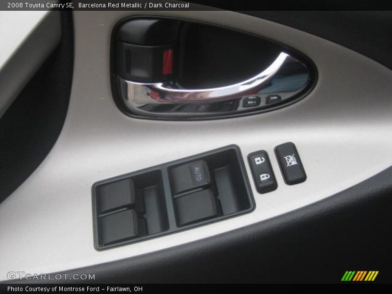Barcelona Red Metallic / Dark Charcoal 2008 Toyota Camry SE