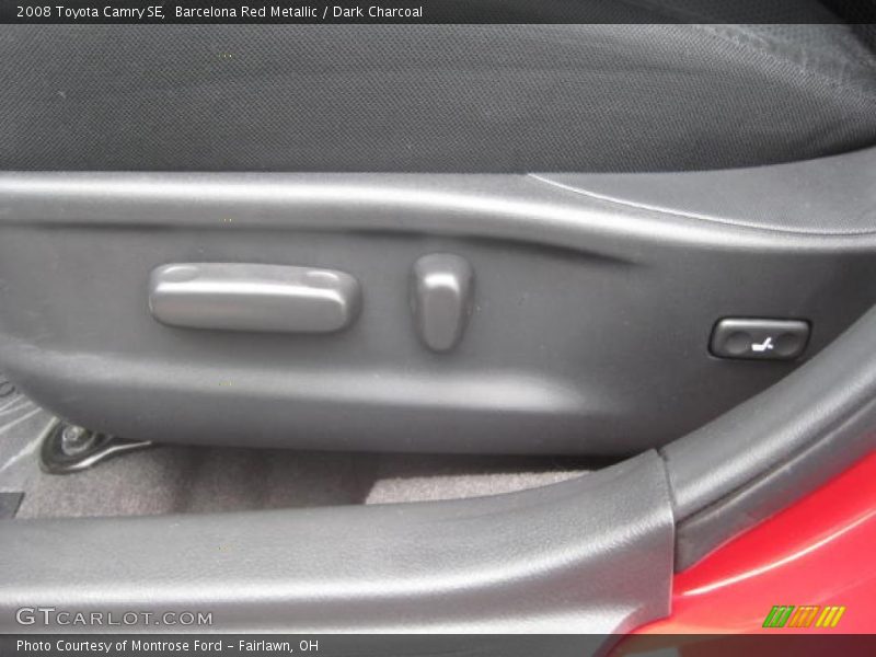 Barcelona Red Metallic / Dark Charcoal 2008 Toyota Camry SE
