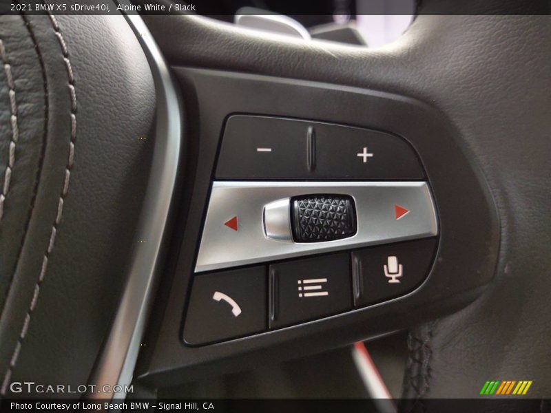 Alpine White / Black 2021 BMW X5 sDrive40i