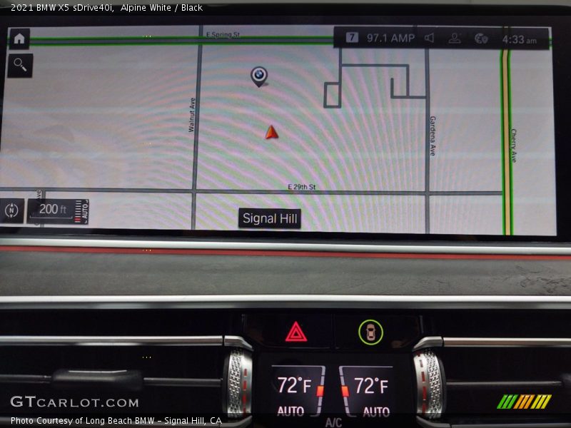 Alpine White / Black 2021 BMW X5 sDrive40i