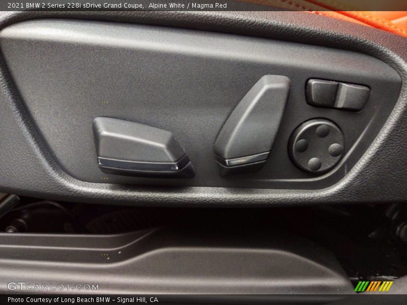 Alpine White / Magma Red 2021 BMW 2 Series 228i sDrive Grand Coupe