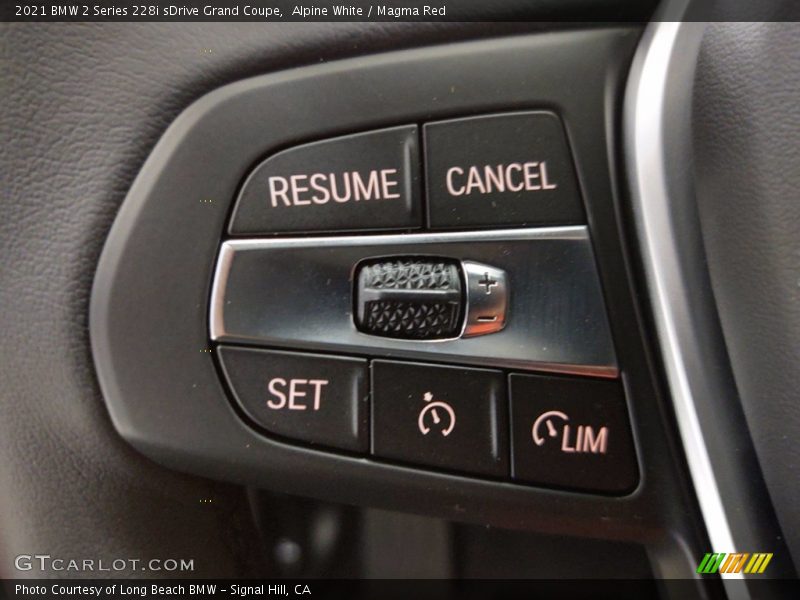 Alpine White / Magma Red 2021 BMW 2 Series 228i sDrive Grand Coupe