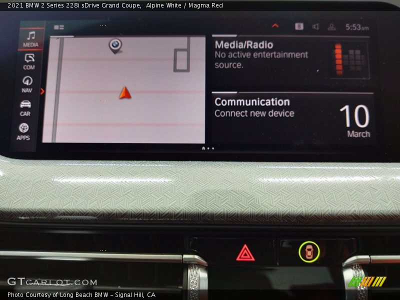 Alpine White / Magma Red 2021 BMW 2 Series 228i sDrive Grand Coupe