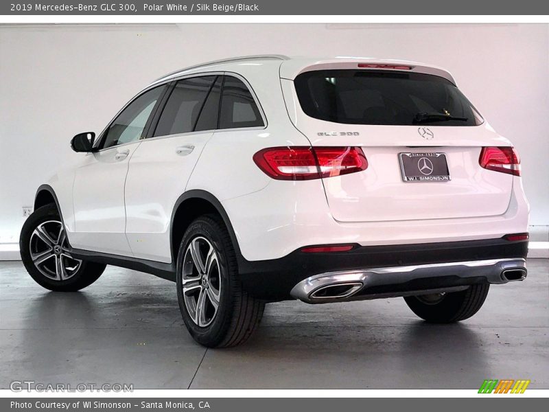 Polar White / Silk Beige/Black 2019 Mercedes-Benz GLC 300