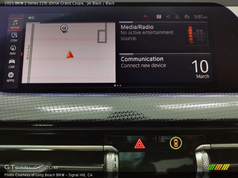 Jet Black / Black 2021 BMW 2 Series 228i sDrive Grand Coupe