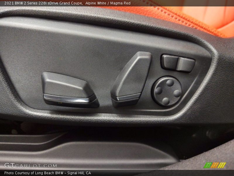 Alpine White / Magma Red 2021 BMW 2 Series 228i sDrive Grand Coupe