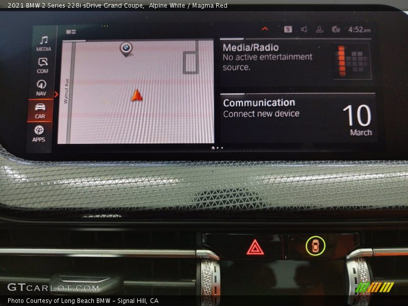 Alpine White / Magma Red 2021 BMW 2 Series 228i sDrive Grand Coupe