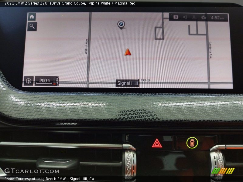 Alpine White / Magma Red 2021 BMW 2 Series 228i sDrive Grand Coupe